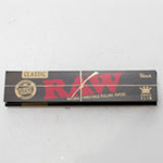 RAW Black Natural Unrefined Rolling Paper King